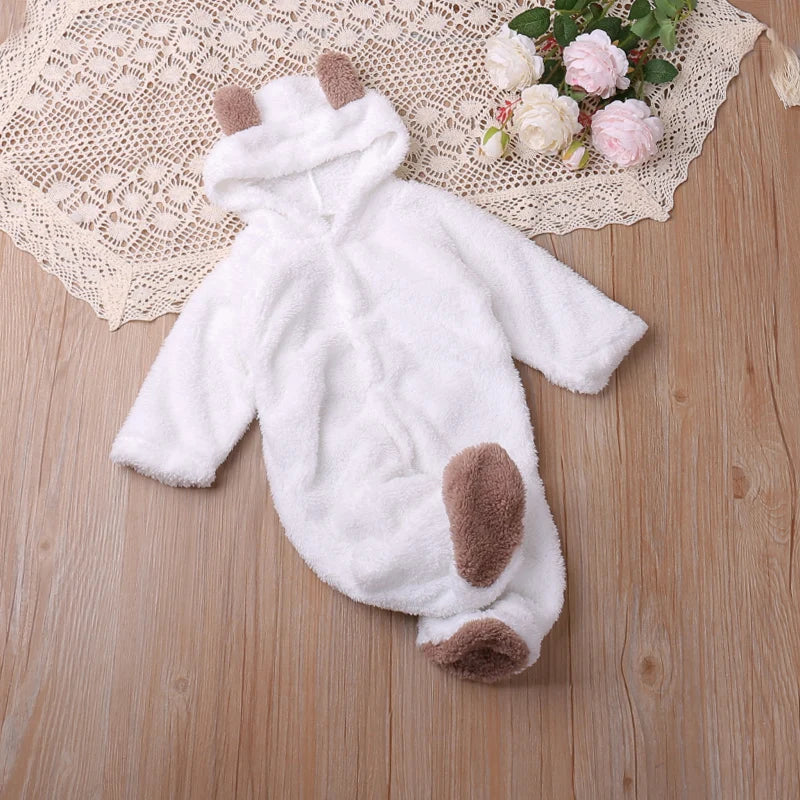 Playful Bear Long-Sleeve Romper