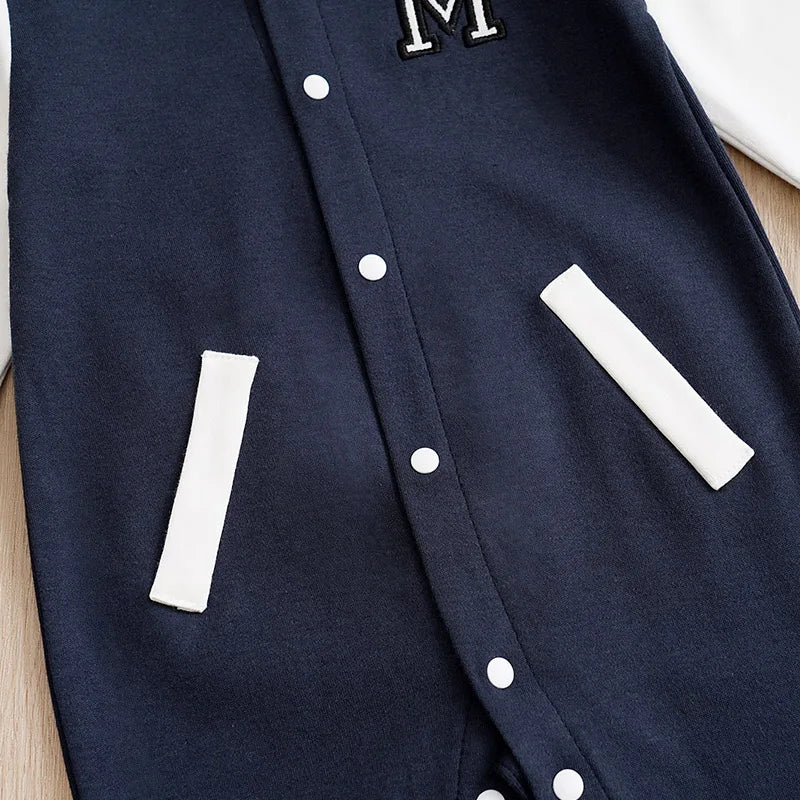 Little MVP Baseball Jumpsuit